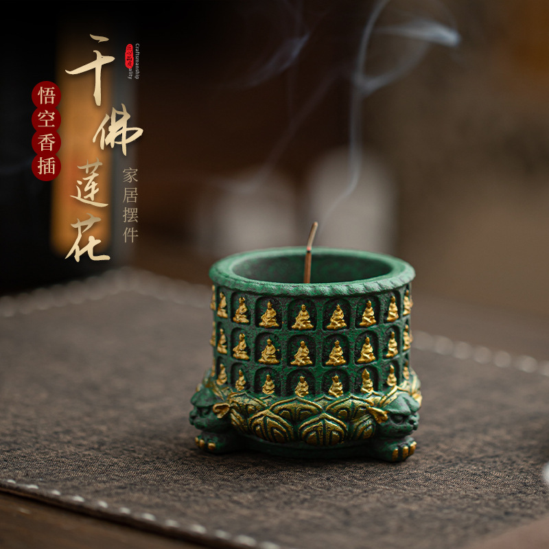 Home Fragrance Zen - Mavi kum taşı bin Buda lotus