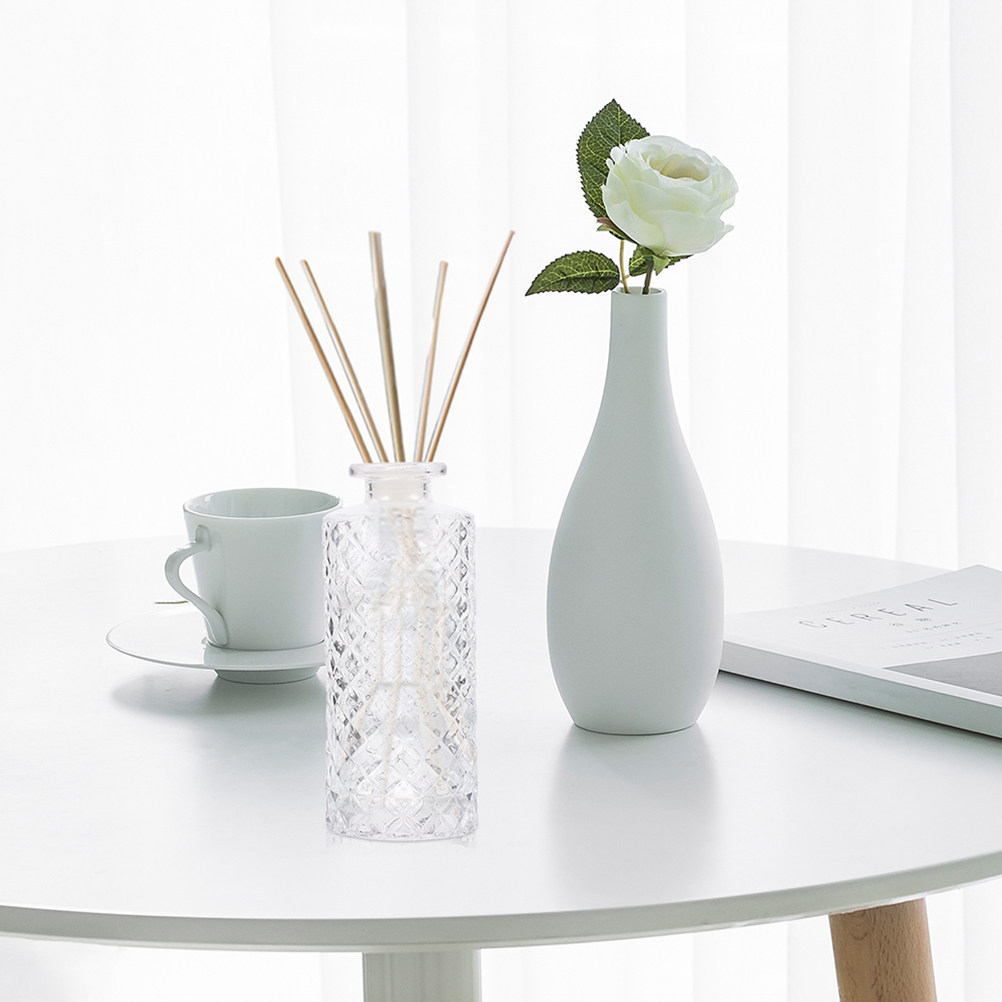 Quality Home Fragrance - 4 Adet Yüksek Kaliteli Cam Aromaterapi