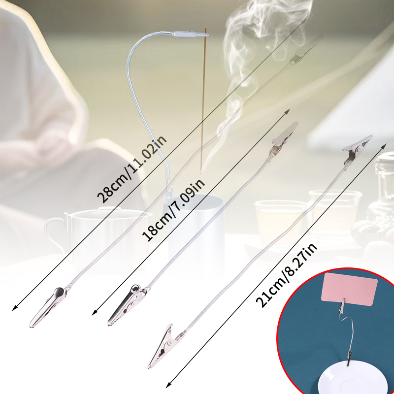 Home Fragrance For Diffuser - 10 adet çift başlı Metal tütsü