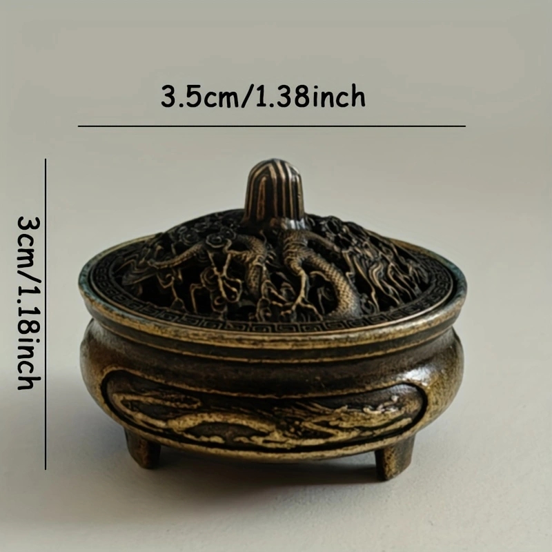 Antika Pirinç Cep Tütsü Brülör - Home Fragrance Miniso incelemesi ve fiyatı