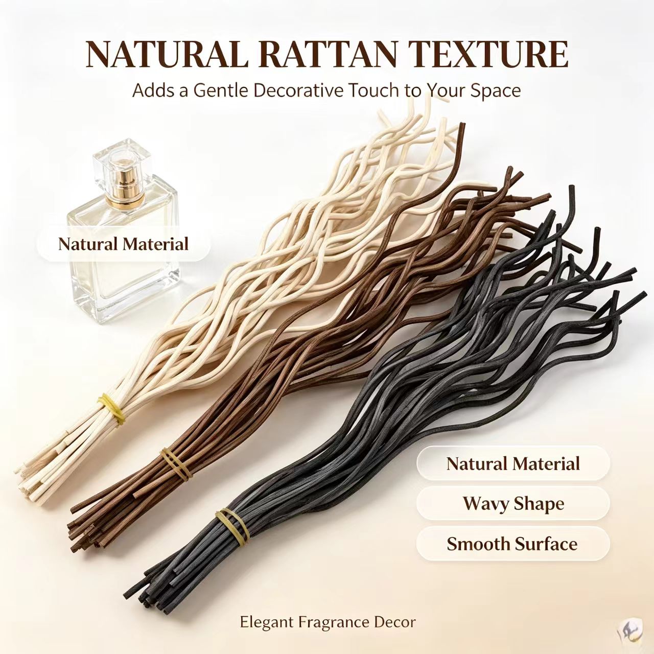 20 adet uzun dalgalı Rattan ka - Home Fragrance Logo incelemesi ve fiyatı
