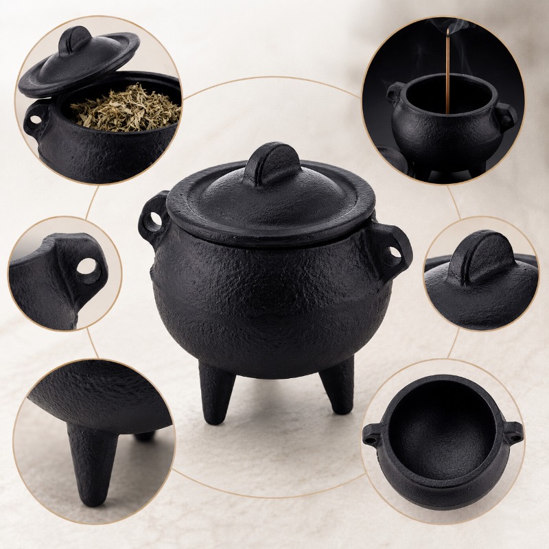 Retro Dökme Demir Tütsü Brülör - Home Fragrance Miniso incelemesi ve fiyatı