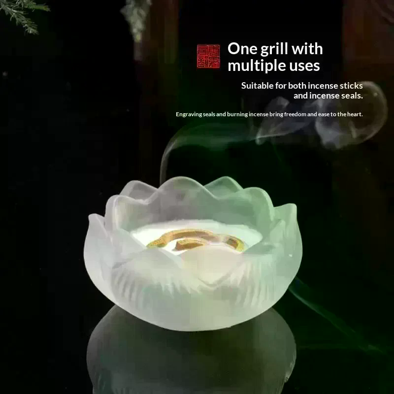 Yaratıcı Kristal Cam Lotus Tüt - Home Fragrance Zen incelemesi ve fiyatı