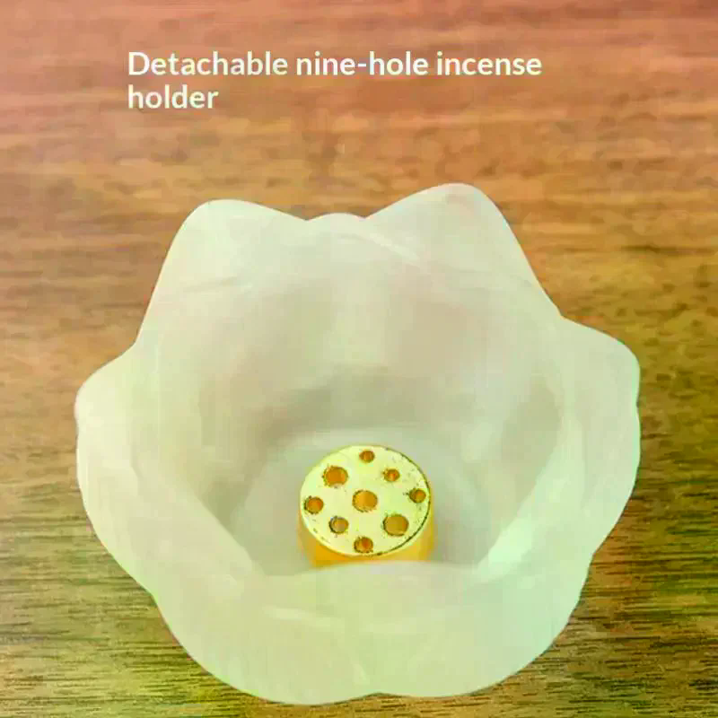 Yaratıcı Kristal Cam Lotus Tüt - Home Fragrance Zen incelemesi ve fiyatı