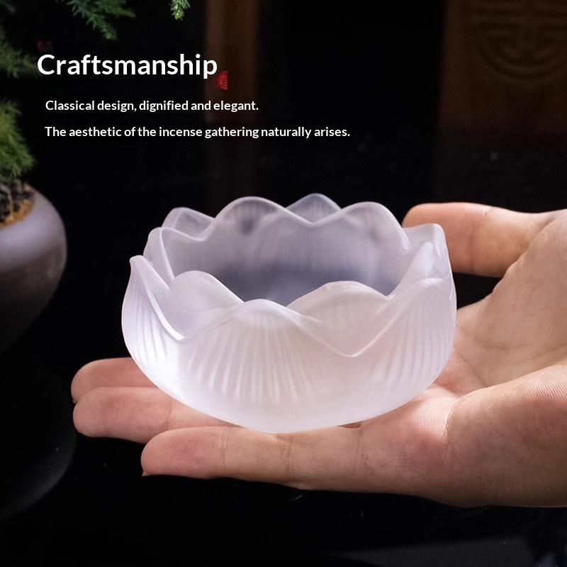 Yaratıcı Kristal Cam Lotus Tüt - Home Fragrance Zen incelemesi ve fiyatı